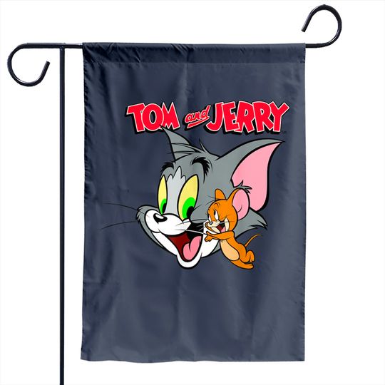 Tom And Jerry Garden Flag Tom And Jerry Simple Portrait Logo