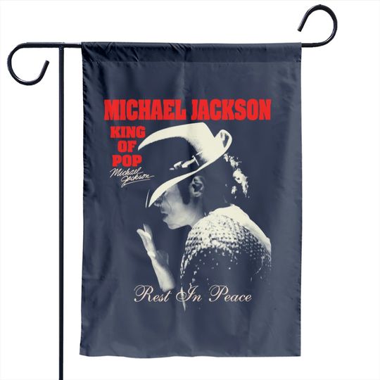 Michael Jackson King Of Pop Garden Flag