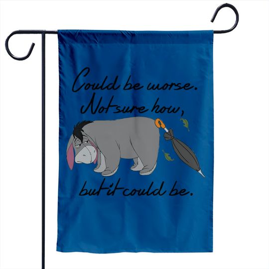 Country Garden Flag Disney Winnie The Pooh Eeyore Could Be Worse