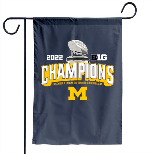 Big Ten Championship Garden Flag 2022, Michigan Football Big Ten Championship