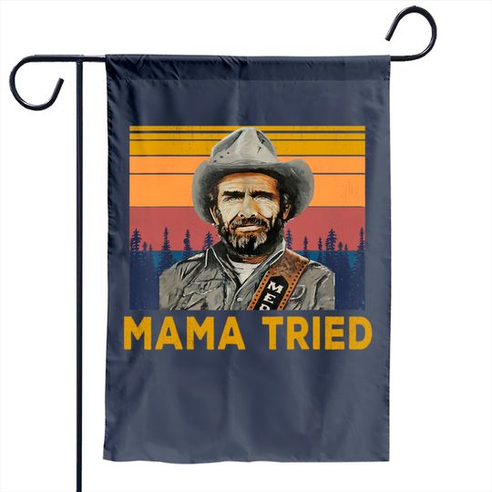 Merle Haggard Country Music Garden Flag