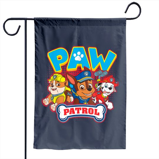 Chase, Rubble, & Marshall "paw Patrol" Garden Flag