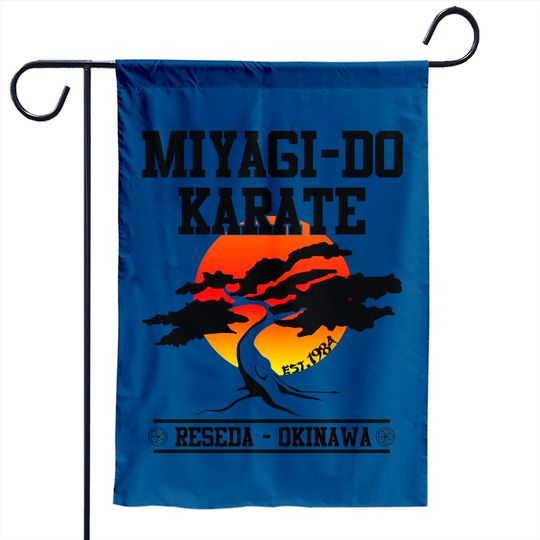 Miyagi Do Karate Est 1984 Garden Flag