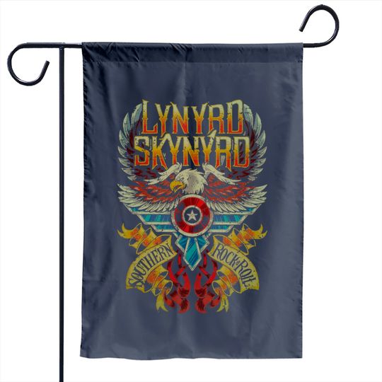 Lynyrd Skynyrd Southern Rock And Roll Retro - Lynyrd Skynyrd - Garden Flag