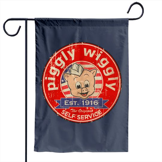 Piggly Wiggly - Self Service Vintage - Piggly Wiggly - Garden Flag