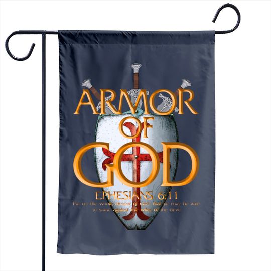 Armor Of God Ephesians Bible Verse Religious Chris Garden Flag