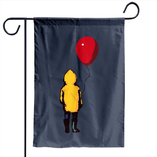 It Georgie Balloon You'll Float Too Garden Flag