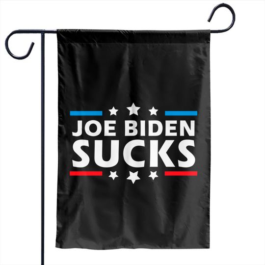 Mens Joe Biden Sucks Funny Anti-biden Election Political Garden Flag