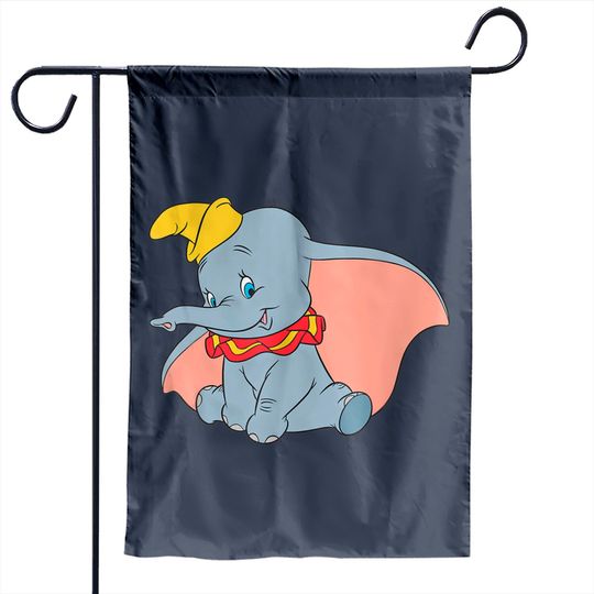 Classic Dumbo Circus Elephant Garden Flag
