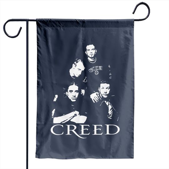 Creeds Music Band Garden Flag
