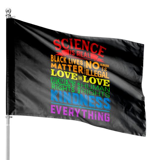 Human Rights House Flag
