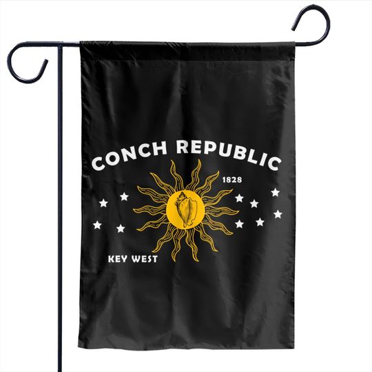 Florida Keys Conch Republic Duval Street Floridian West Buoy Garden Flag