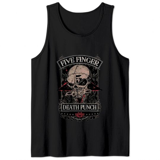 Five Finger Death Punch Wicked  Te Tank Tops
