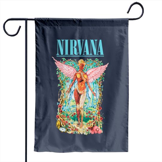 Nirvana Music Band Garden Flags