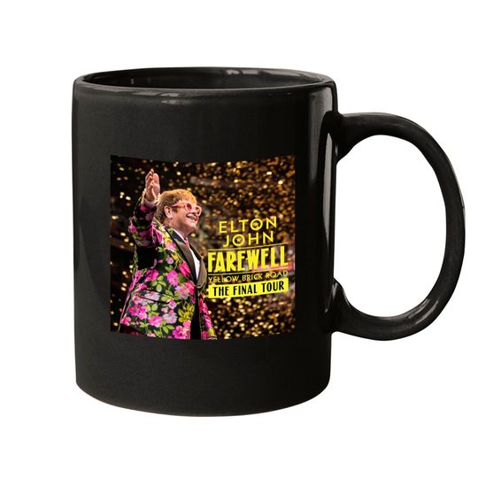 Elton John Farewell Yellow Brick Road The Final Tour 2022 Mugs