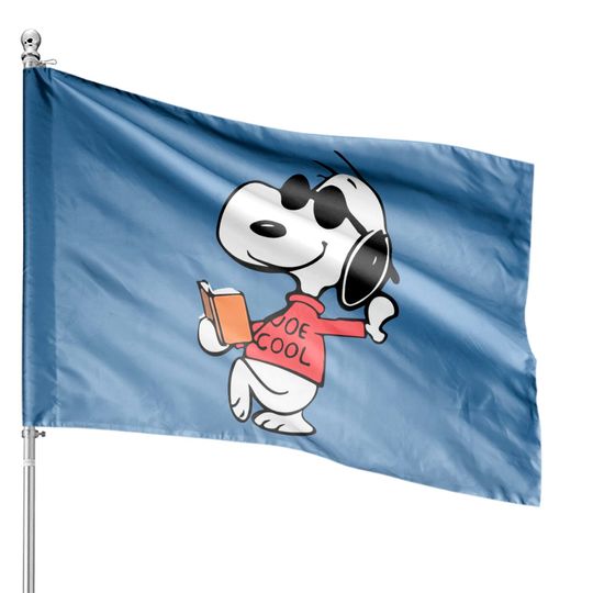 Joe Cool Snoopy House Flag