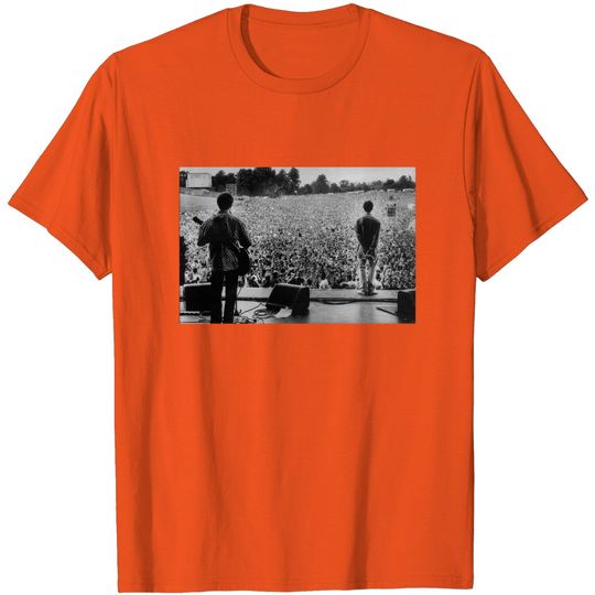 Discover OASIS Knebworth Concert Black White T-Shirt