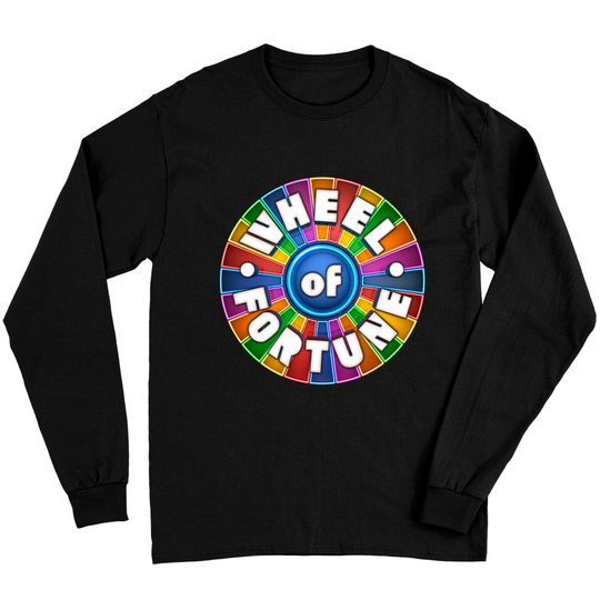 Wheel Of Fortune Logo Shirt Long Sleeves