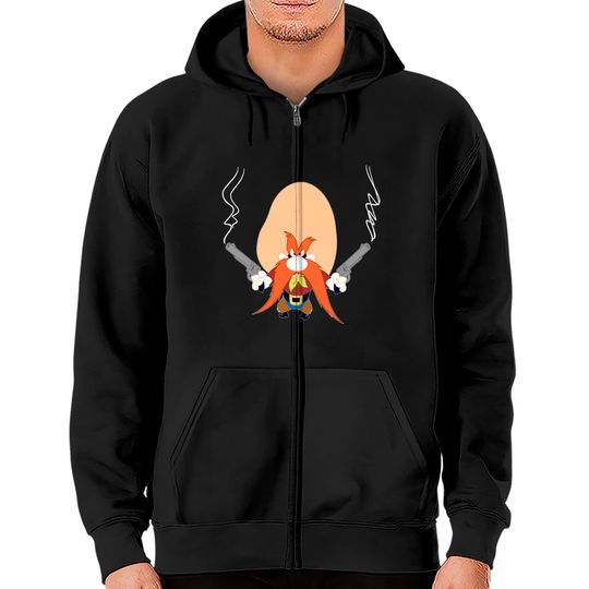 Yosemite Sam Back Off Zip Hoodies