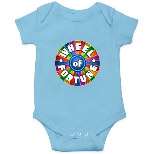 Wheel Of Fortune Logo Onesie Onesie