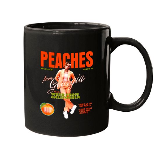 Justin Bieber Peaches Mugs