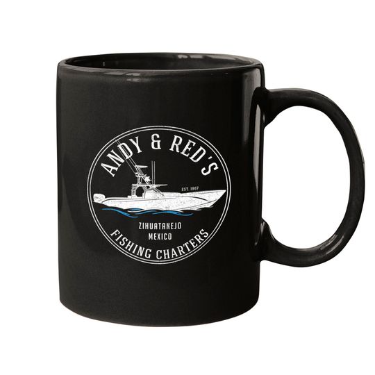 Andy & Red's Fishing Charters - Shawshank Redemption - Mugs