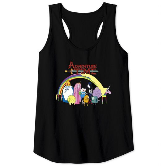 CN Adventure Time Original Group Shot Tank Tops