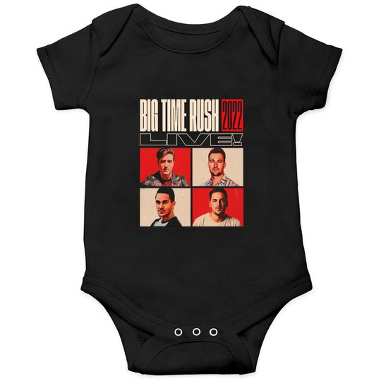 Big Time Rush 2022 Onesie Logo And Members, Forever Tour 2022