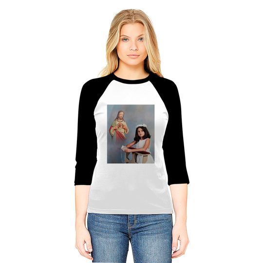 Selena Gomez First Communion Baseball Tees