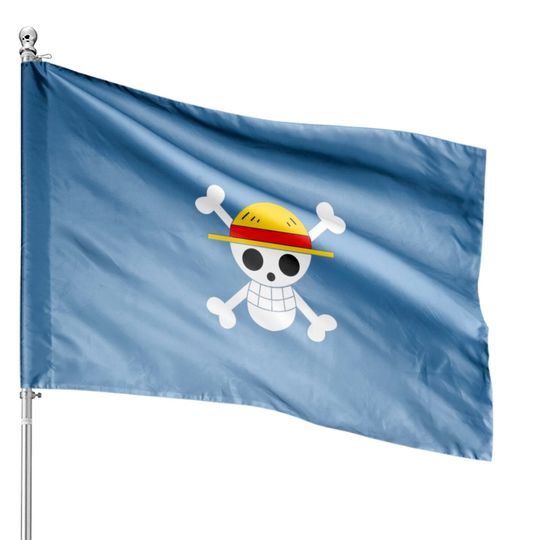 Straw Hat Pirates Flag One Piece House Flags