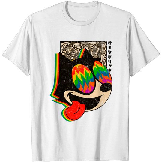 Trippy Felix the cat - Trippy - T-Shirt