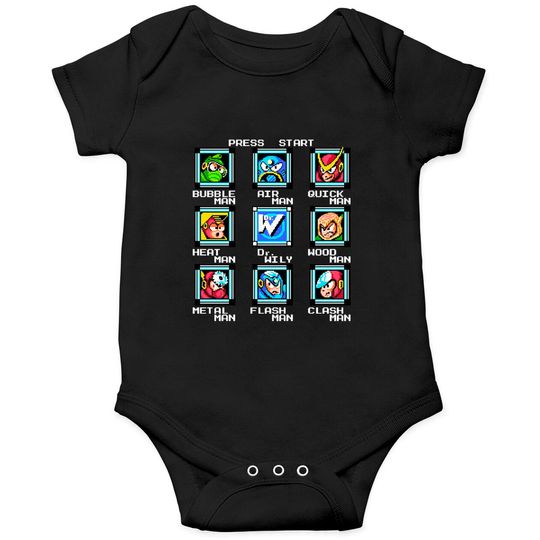 Mega Man - Mens Stage Select Onesie