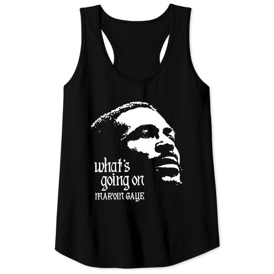Vintage Marvin Gaye What's Going On Tank Tops