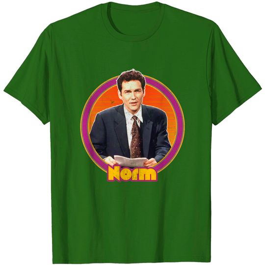 Norm Macdonald // 90s Style Retro-Look Fan Design - Norm Macdonald - T-Shirt