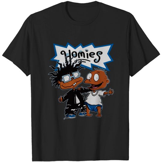 Homies Rugrats Match Jordan 5 Retro Racer Blue T Shirt