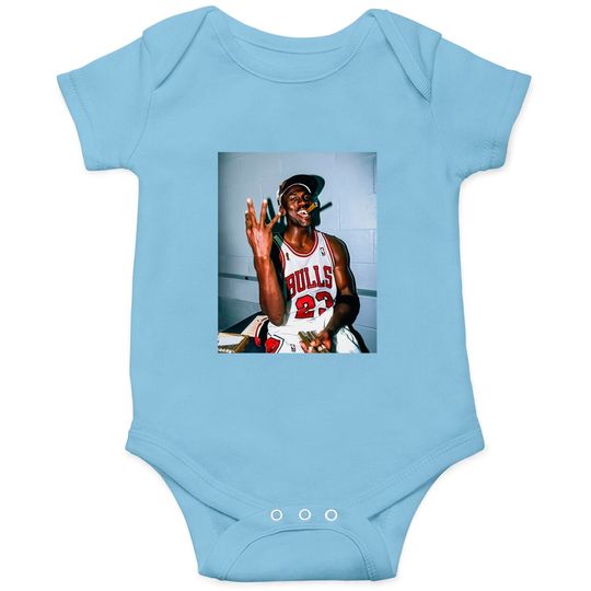 Vintage Michael Jordan Threepeat Men's Onesie