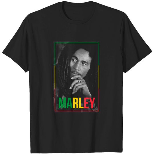 Bob Marley Photo White T-Shirt