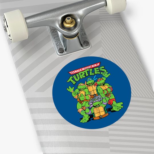 Teenage Mutant Ninja Turtles Classic Retro Logo Sticker