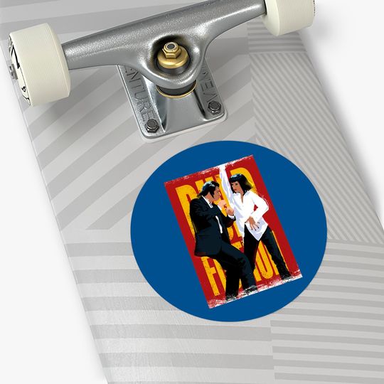 Nirvan Pulp Fiction Dance Unisex Sticker