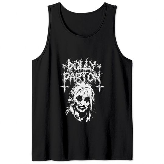 Metal Dolly Parton Classic Tank Tops