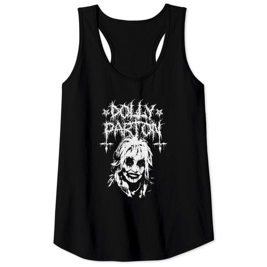 Metal Dolly Parton Classic Tank Tops