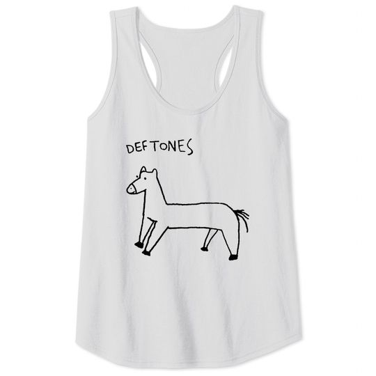 Deftone White Pony - Deftone - Tank Tops