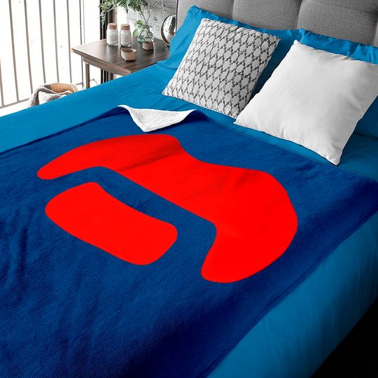 Frank Zappa Unisex Baby Blankets: Moustache