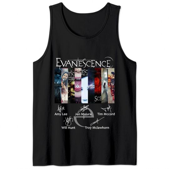 DMNTeestore Evanescence Tank Tops, Hoodie, Long Sleeve Black