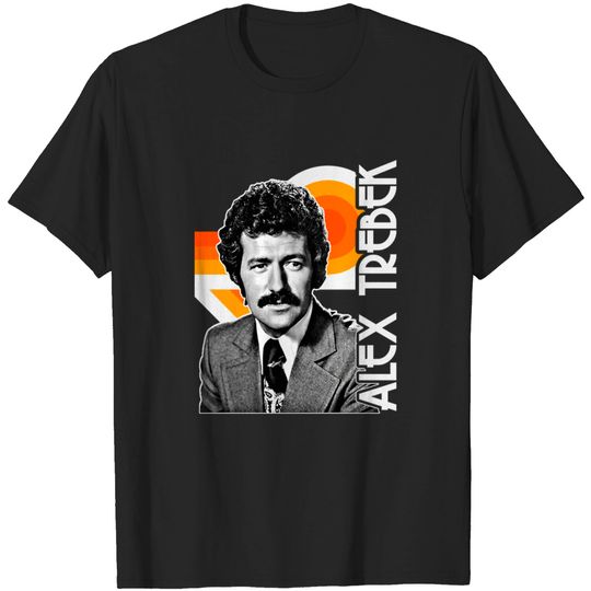 Alex Trebek - This is Jeopardy! - Retro Tribute - Alex Trebek - T-Shirt
