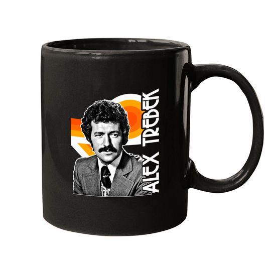 Alex Trebek - This is Jeopardy! - Retro Tribute - Alex Trebek - Mugs