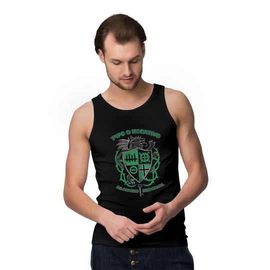 Type O Negative Unisex Tank Tops: Wolf Crest