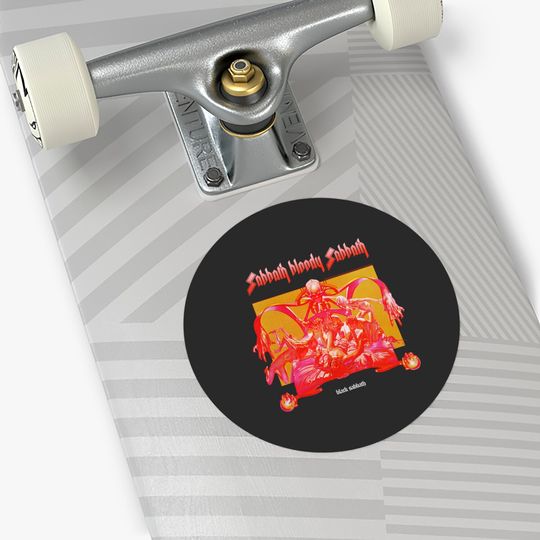 Black Sabbath Official Sabbath Bloody Sabbath Bright Sticker