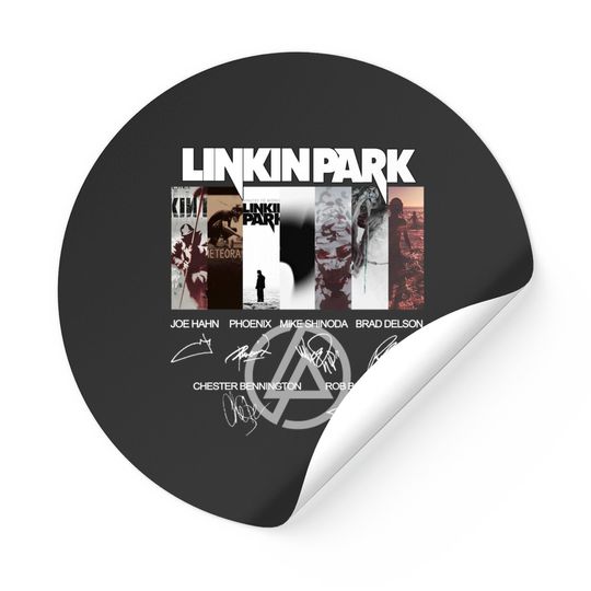 Linkin Parklogo Rock Band Signature Sticker