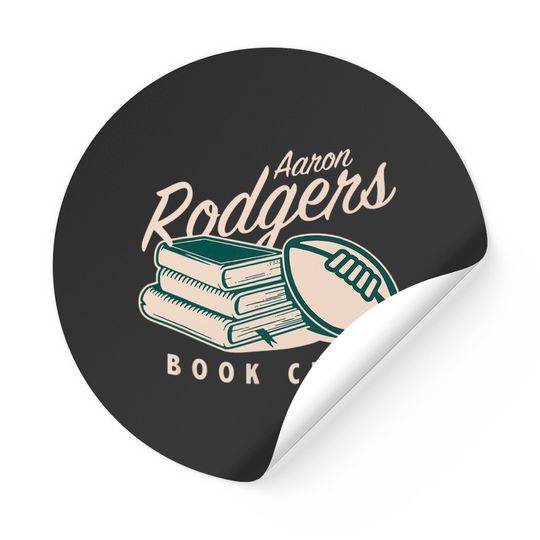 Aaron Rodgers Book Club Sticker
